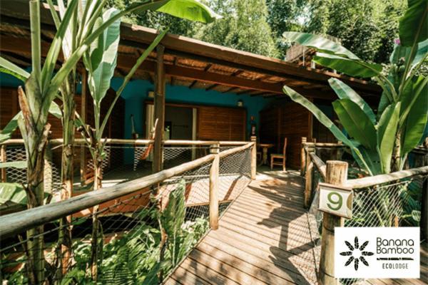 Banana Bamboo Ecolodge Ubatuba Exterior photo