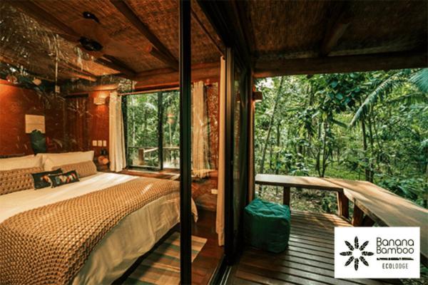 Banana Bamboo Ecolodge Ubatuba Exterior photo